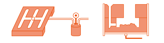 Pressure Casting Method (San-Esu Caster)